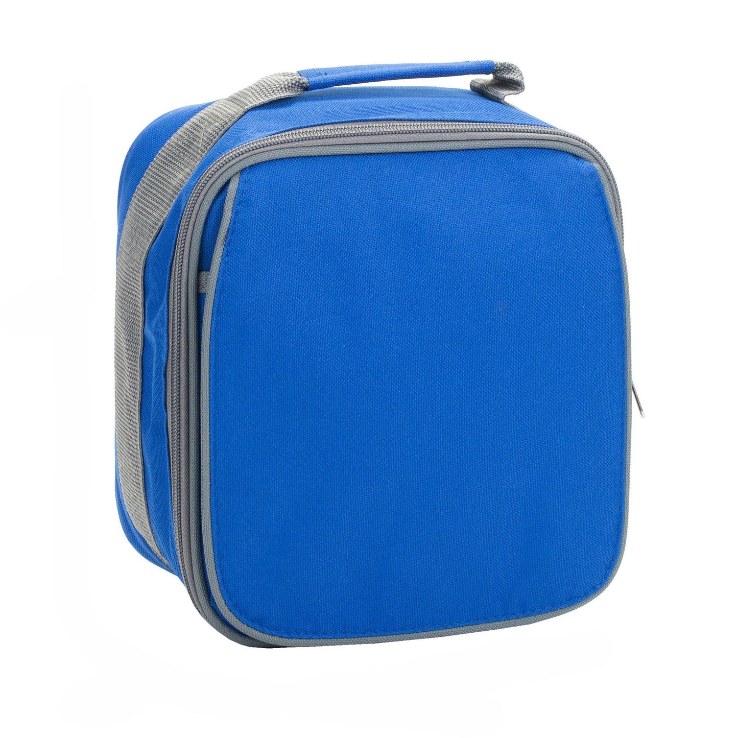 Cobalt Blue & Gray Lunchbag