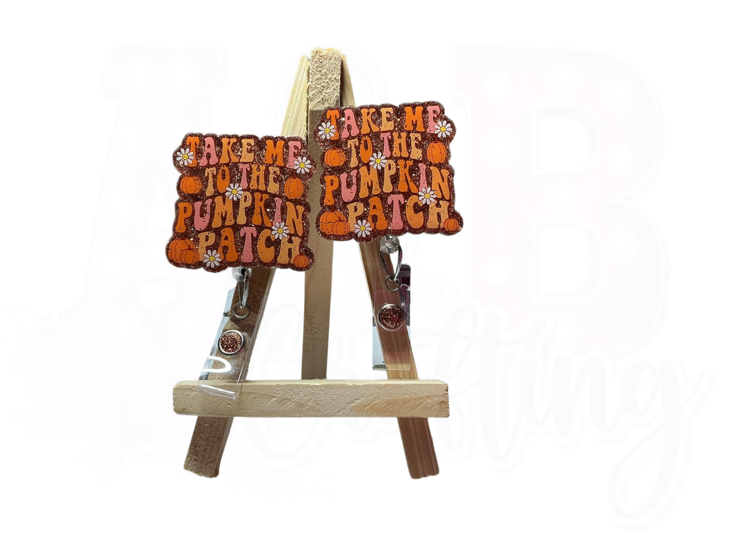 Take me to the Pumpkin Patch Badge Reel