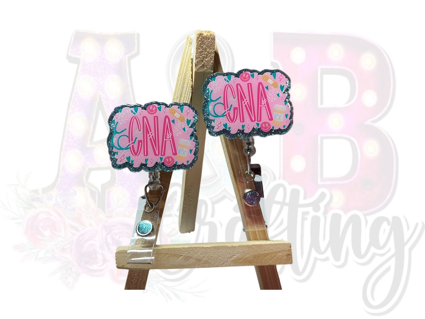 Medical Job Acronyms Badge Reel