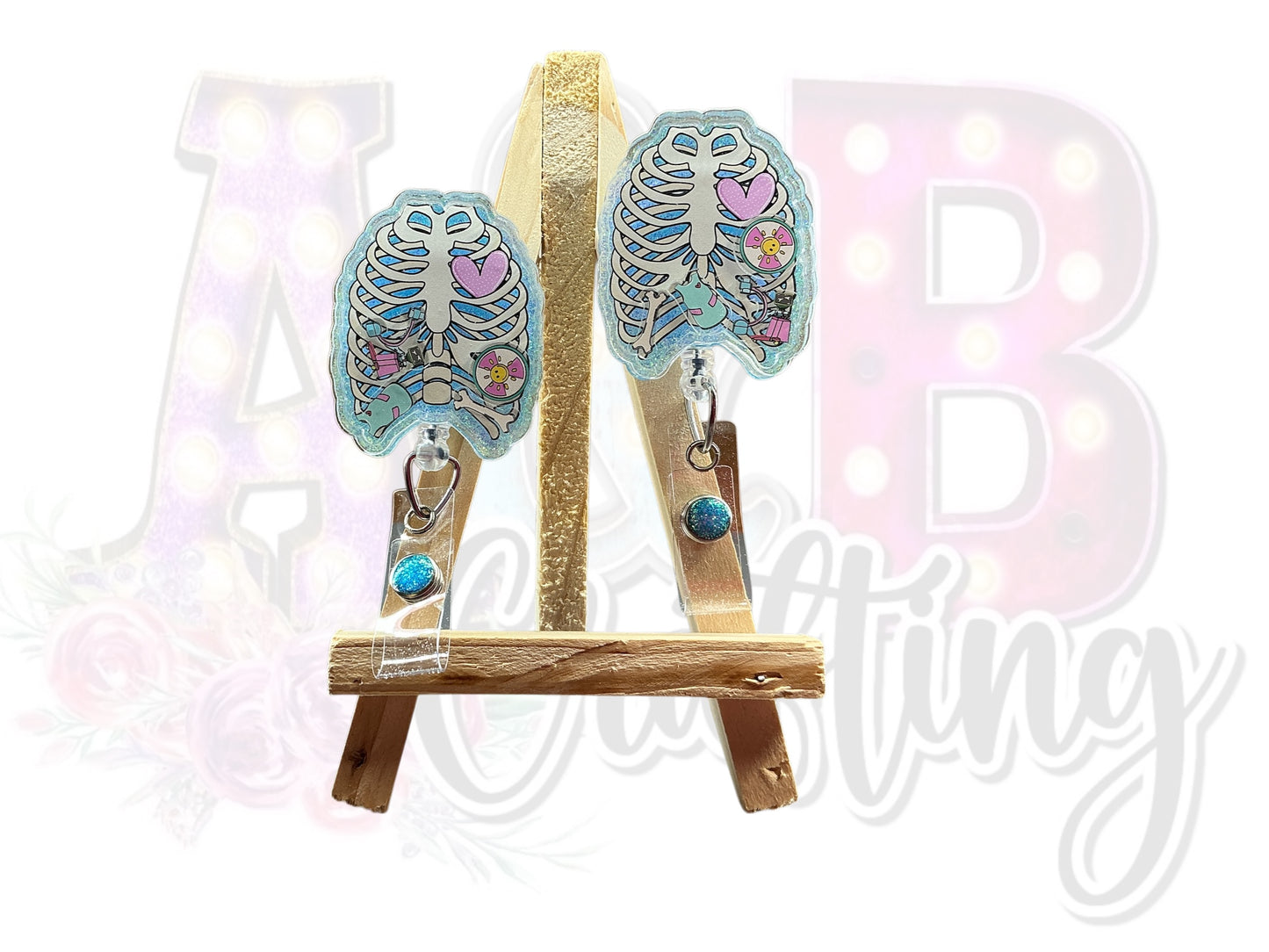 Radiology Dry Shaker Badge Reel