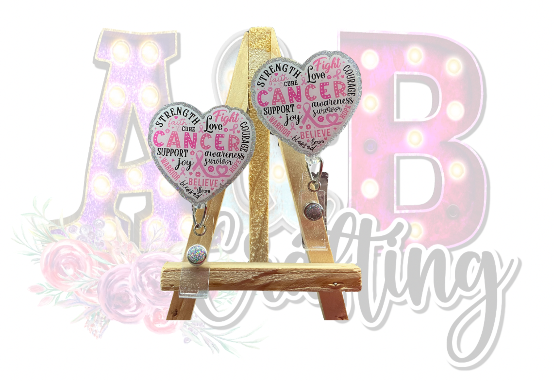 Cancer encouragement Badge Reel