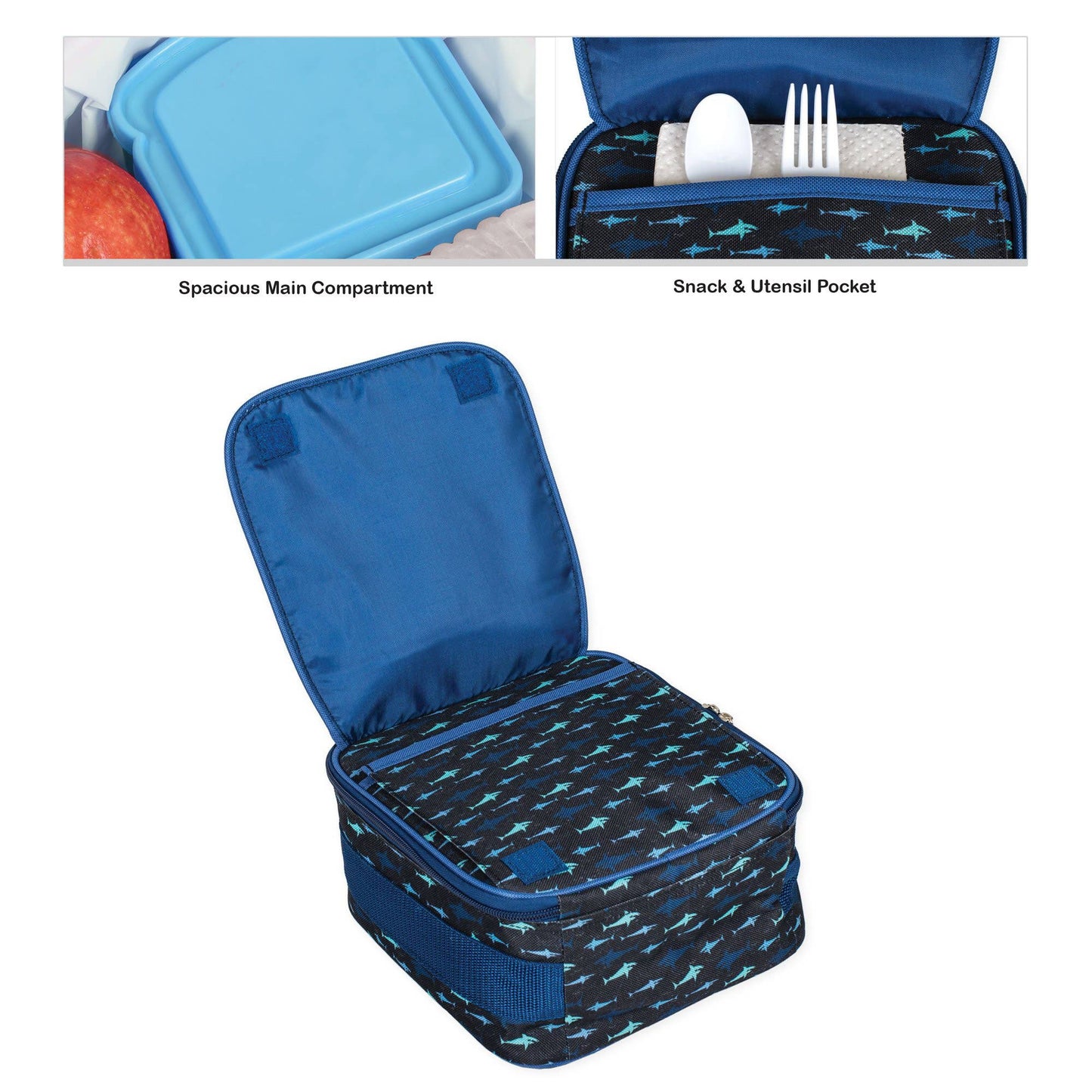 Shark Pattern Lunchbag