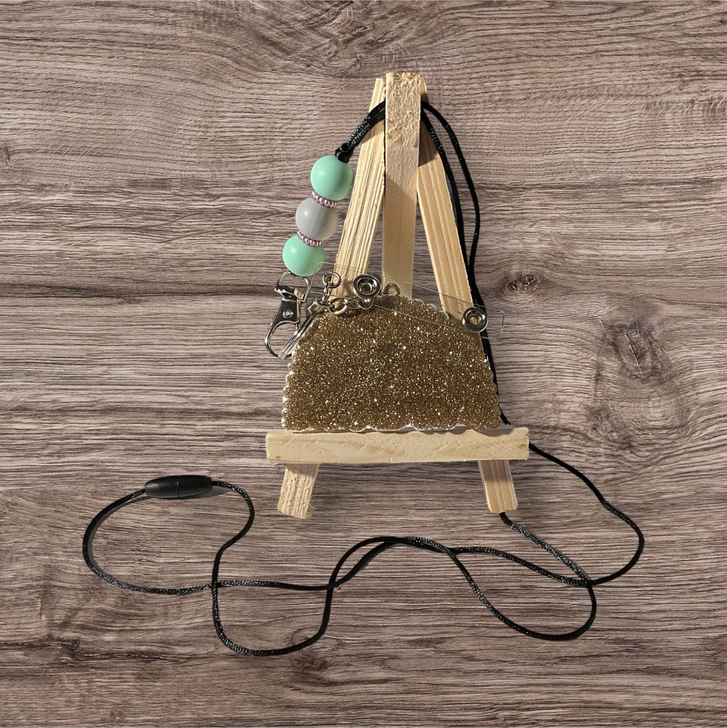 Rainbow Teacher Lanyard