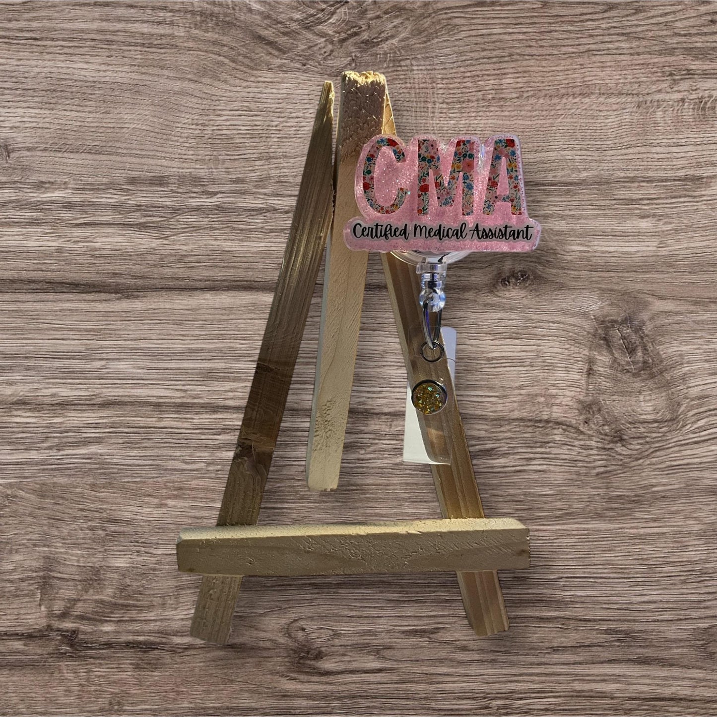 CMA Floral Letters Badge Reel
