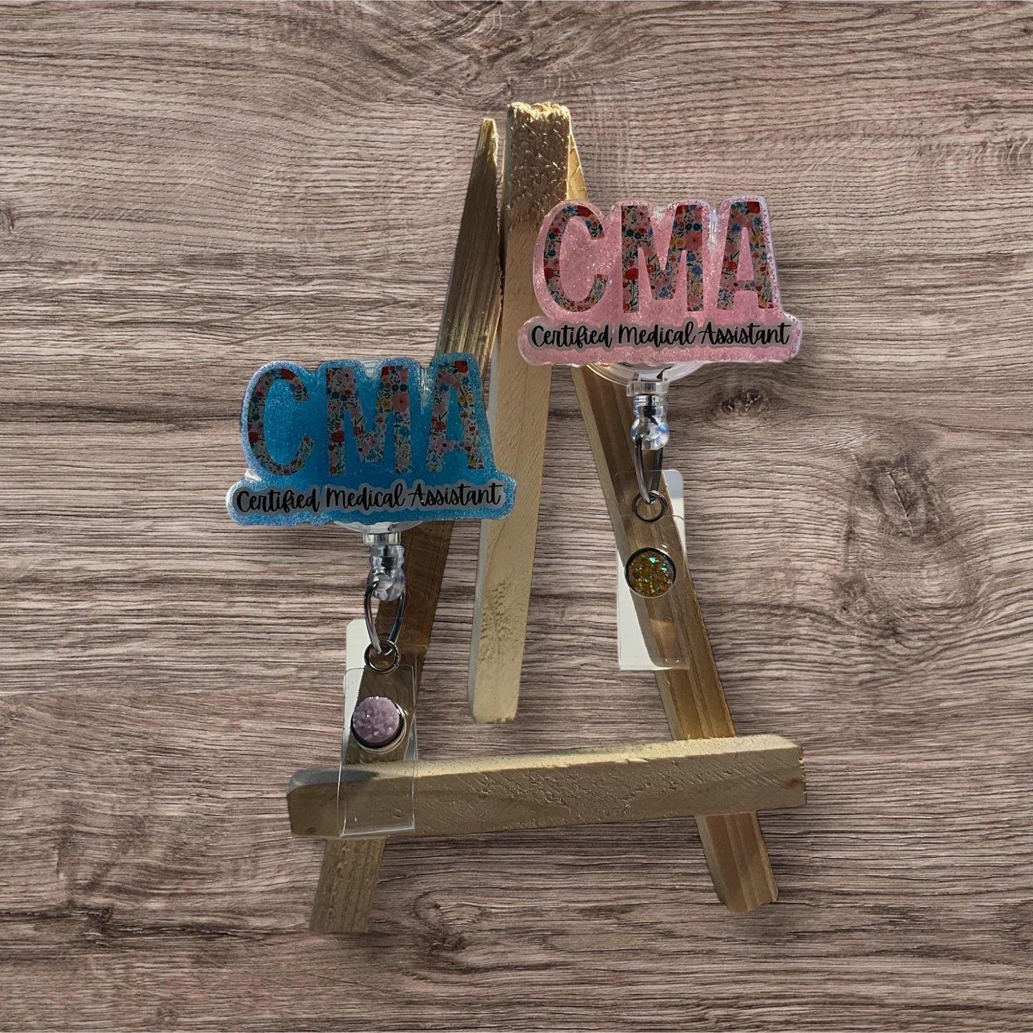 CMA Floral Letters Badge Reel