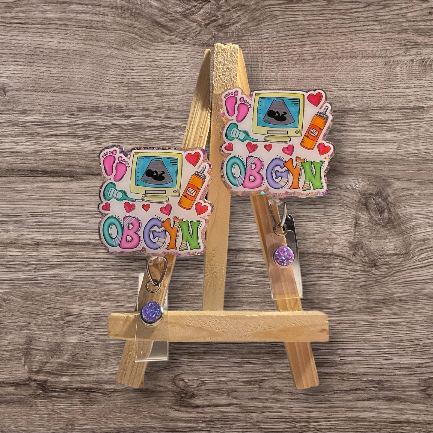 OBGYN Colorful Badge Reel