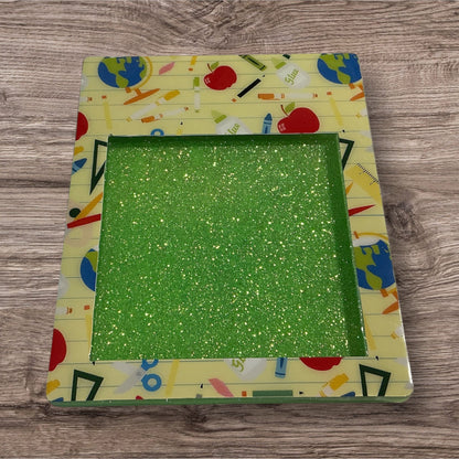 Teacher Theme Sticky Note Pad Holder