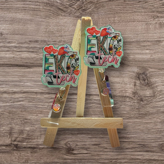EKG Tech Badge Reel