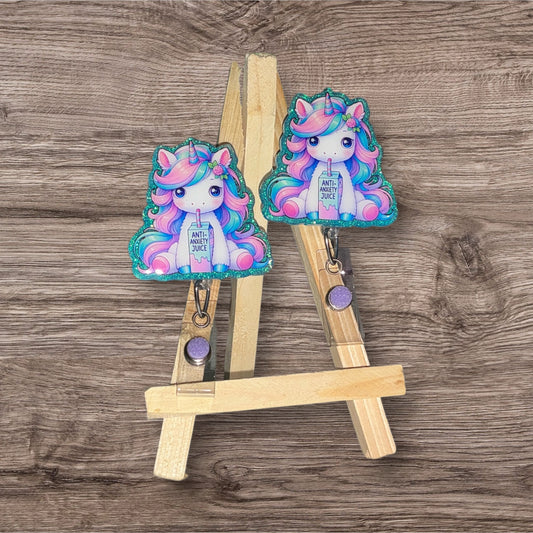 Anti Anxiety Juice Badge Reel