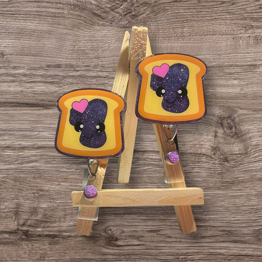 PB & J Badge Reel