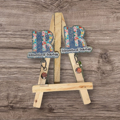 IR Interventional Radiologist Badge Reel