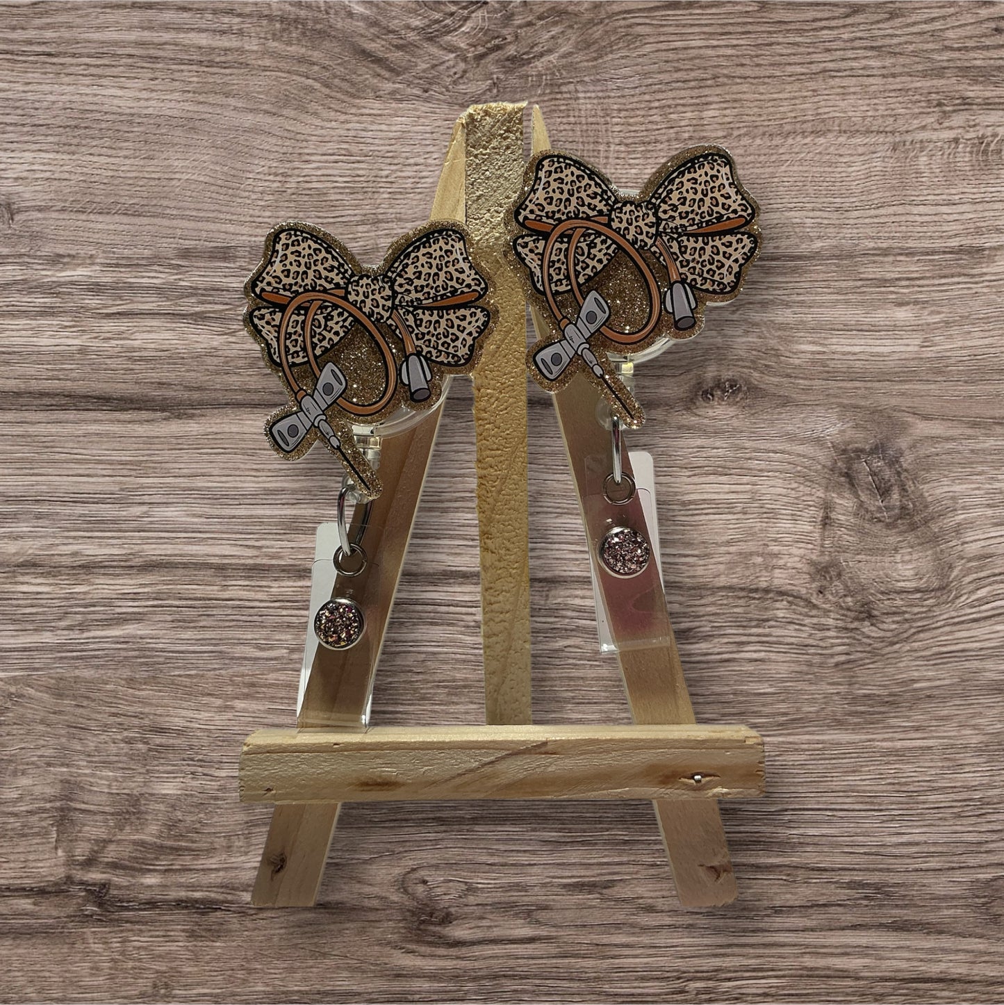 Butterfly Needle Bow Badge Reel