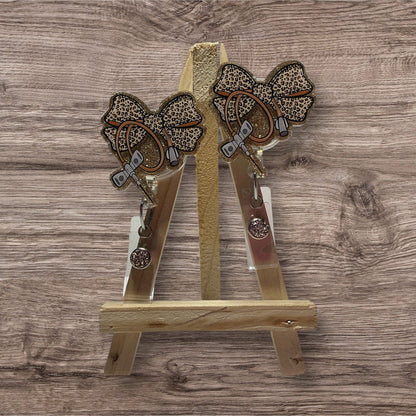 Butterfly Needle Bow Badge Reel