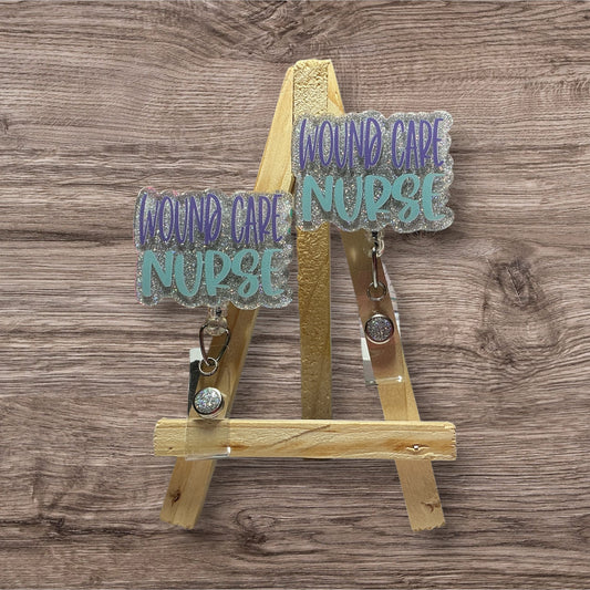 Wound Care Nurse Badge Reel