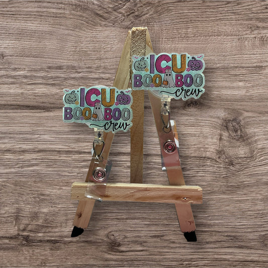 ICU Boo Boo Crew Badge Reel