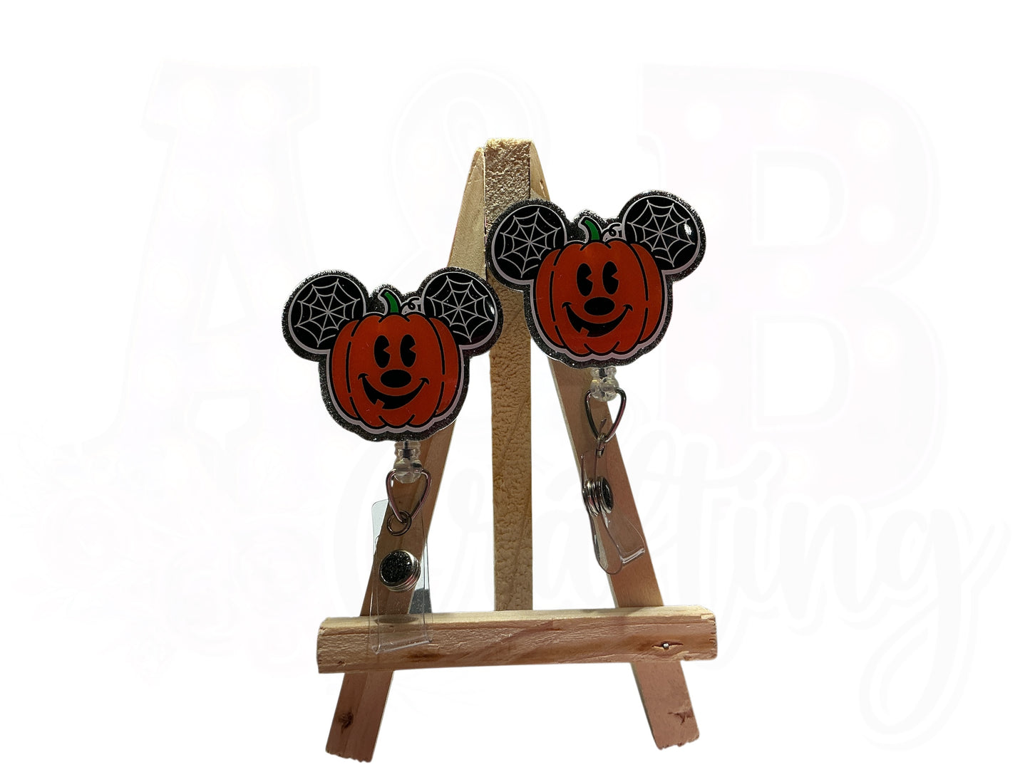 Mouse Pumpkin Badge Reel