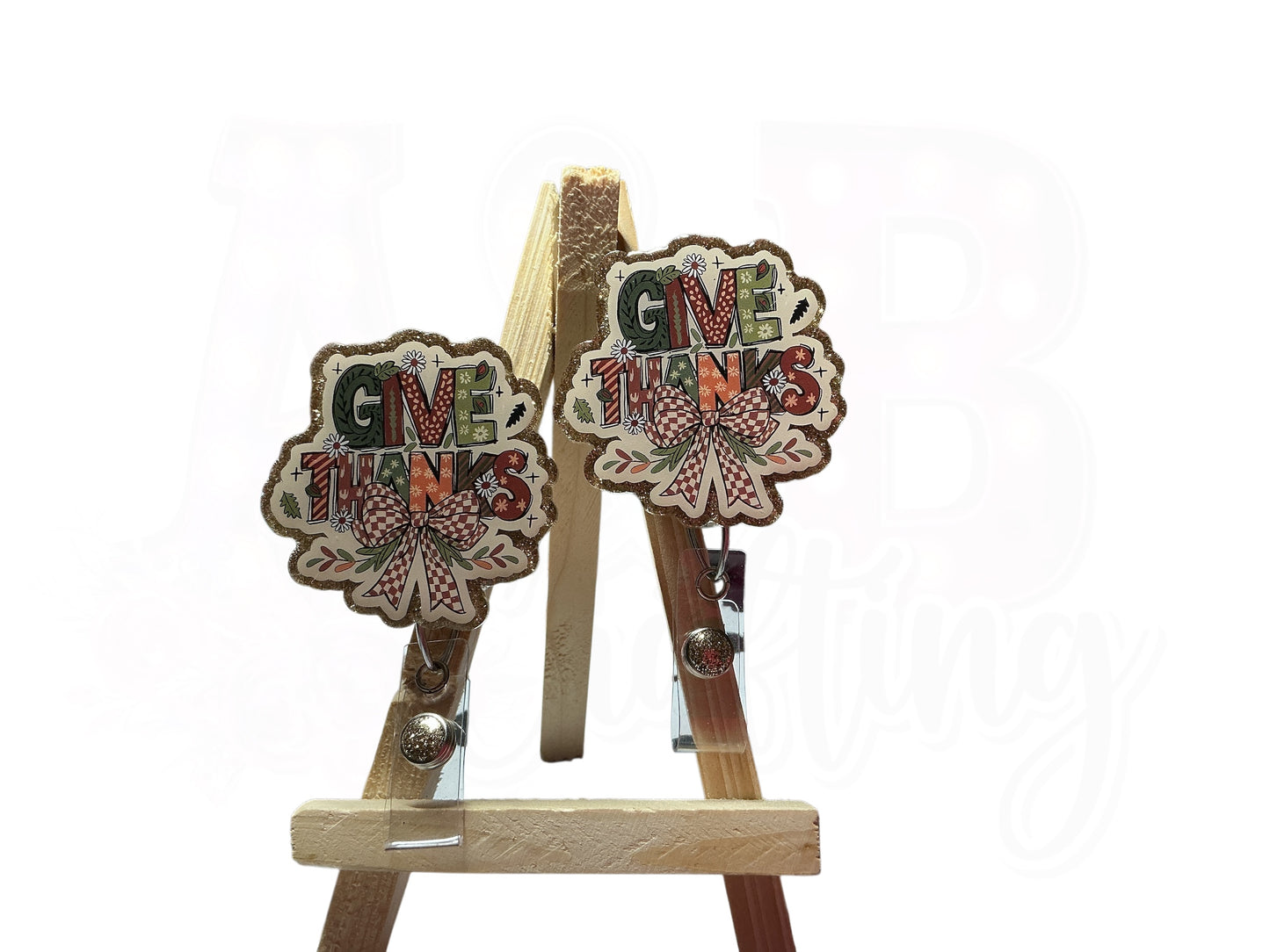 Give Thanks Badge Reel