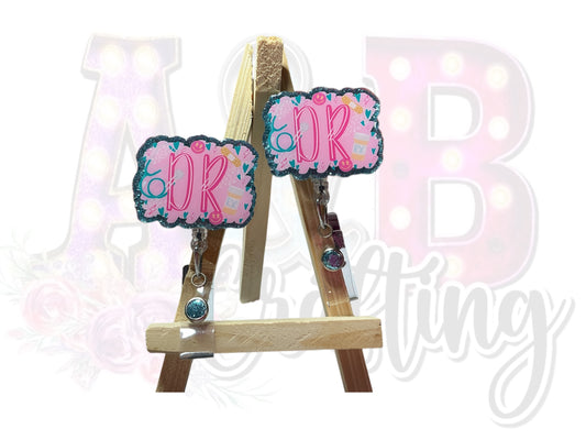 Medical Job Acronyms Badge Reel