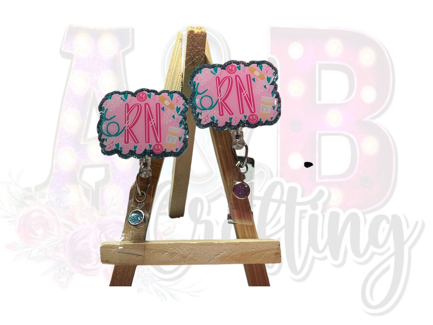 Medical Job Acronyms Badge Reel