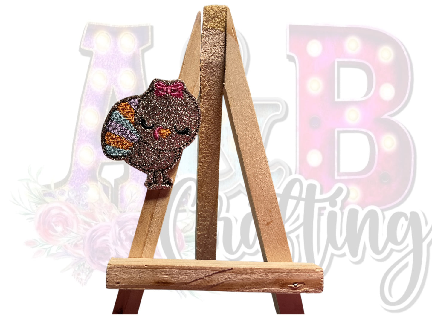 Thanksgiving Feltie Badge Reels