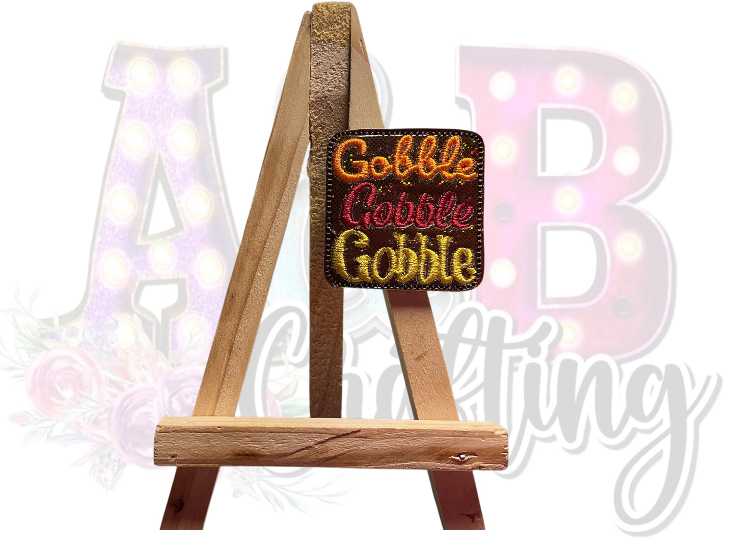 Thanksgiving Feltie Badge Reels