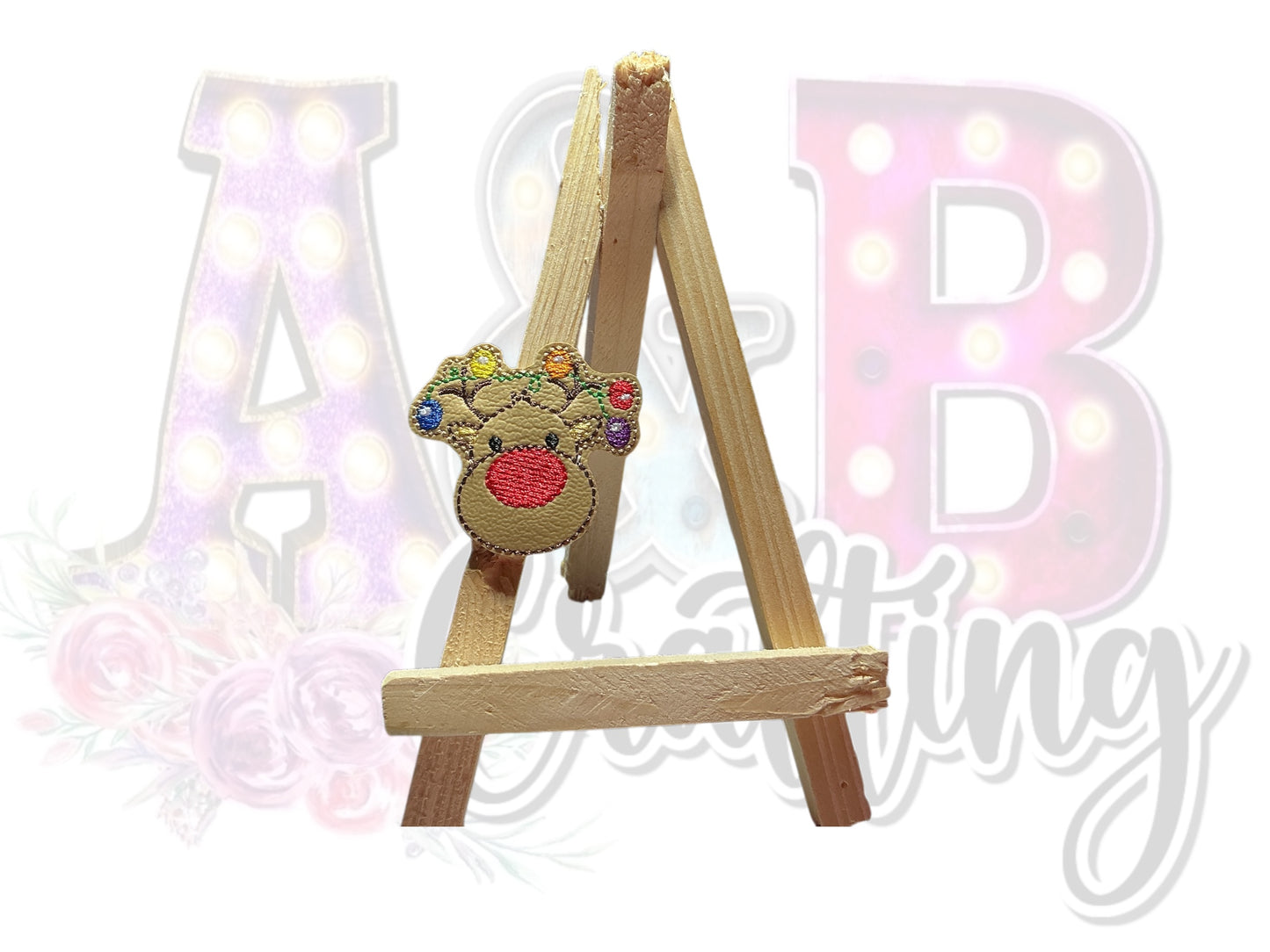 Christmas Feltie Badge Reels