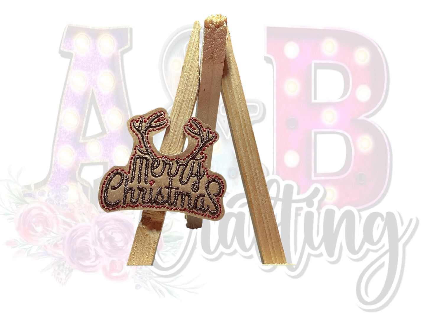 Christmas Feltie Badge Reels