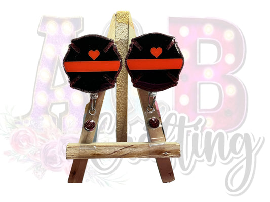 Fire Department Badge Badge Reel