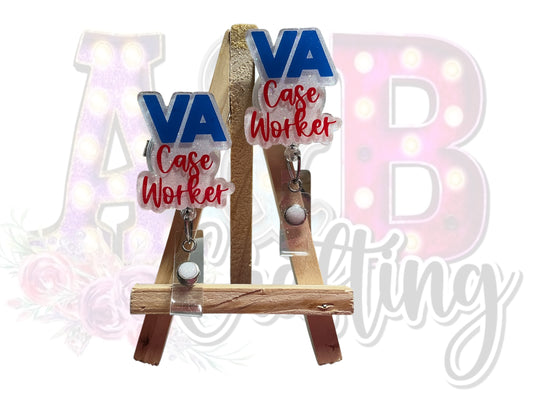 VA Case Worker Badge Reel