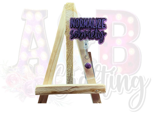 Normalize Sobriety Badge Reel