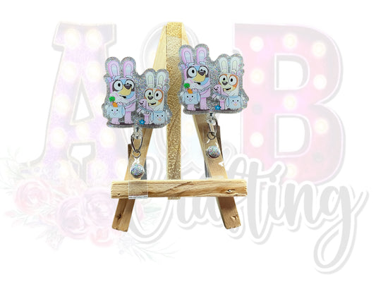 Bluey Easter Badge Reel