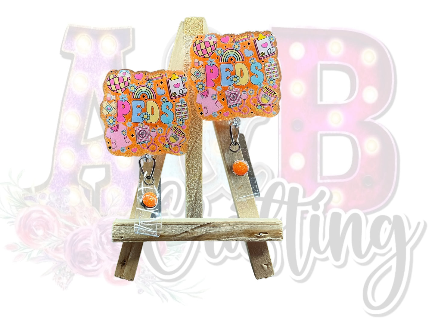 Peds Colorful Badge Reel