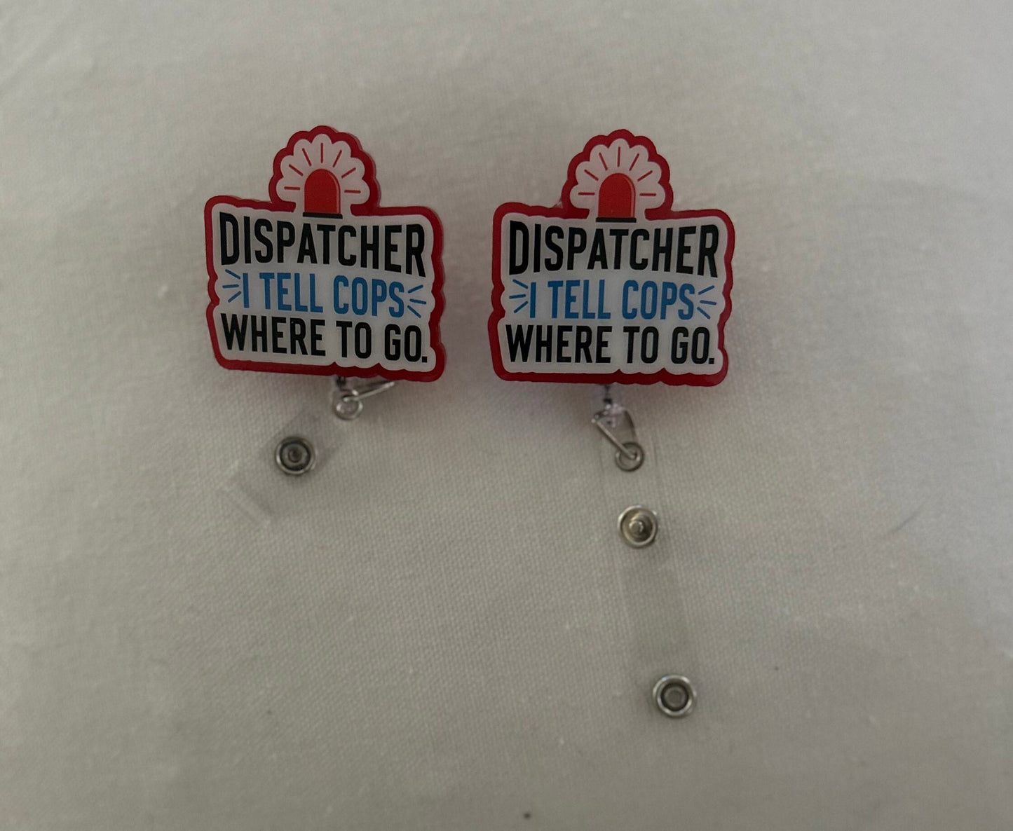 Dispatcher Badge Reel