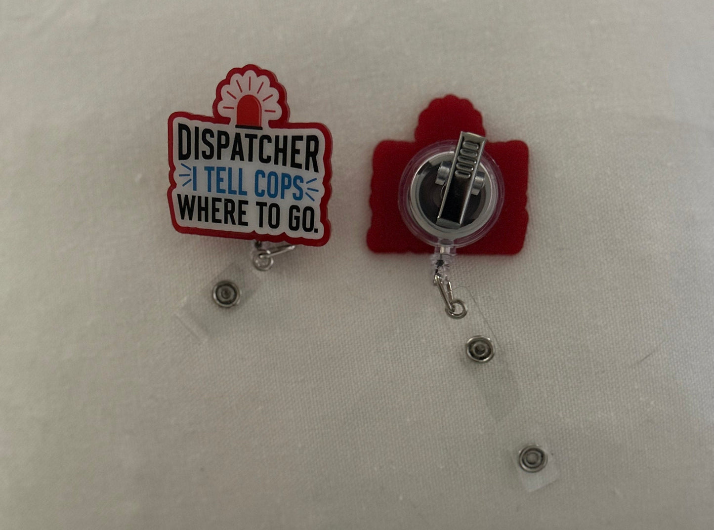 Dispatcher Badge Reel