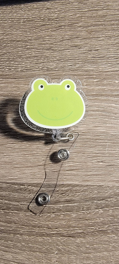 Frog Badge Reel