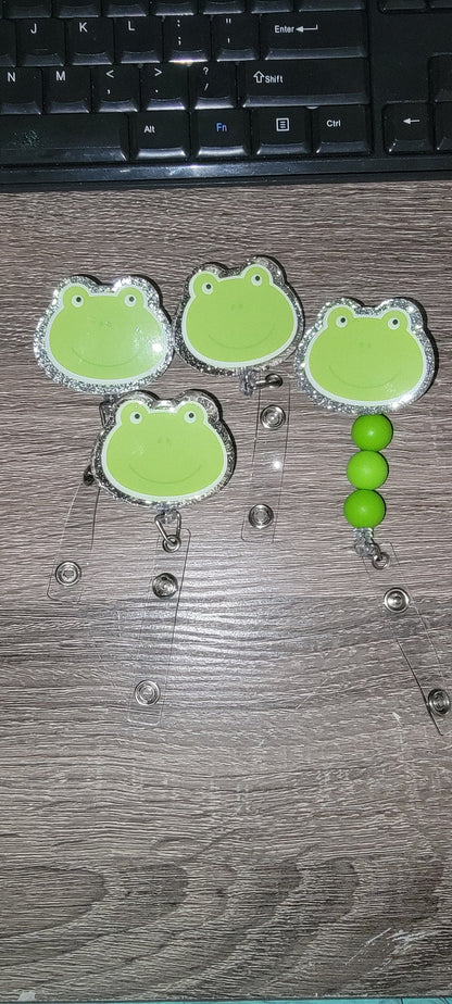 Frog Badge Reel