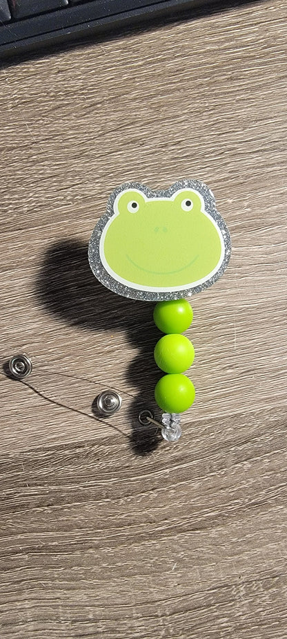 Frog Badge Reel