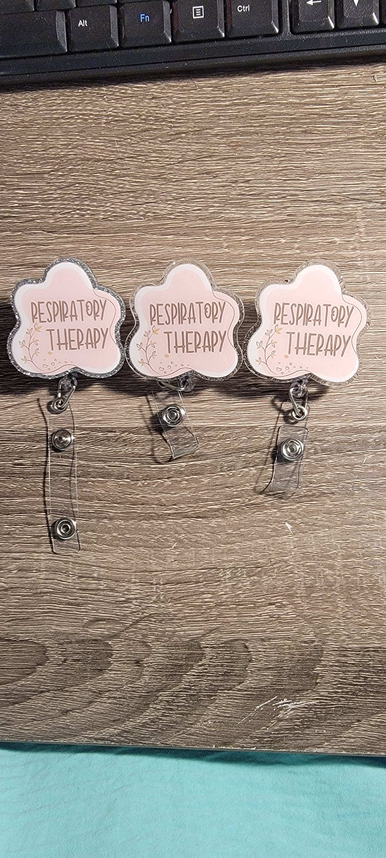 RT Respitory Therapist Badge Reel