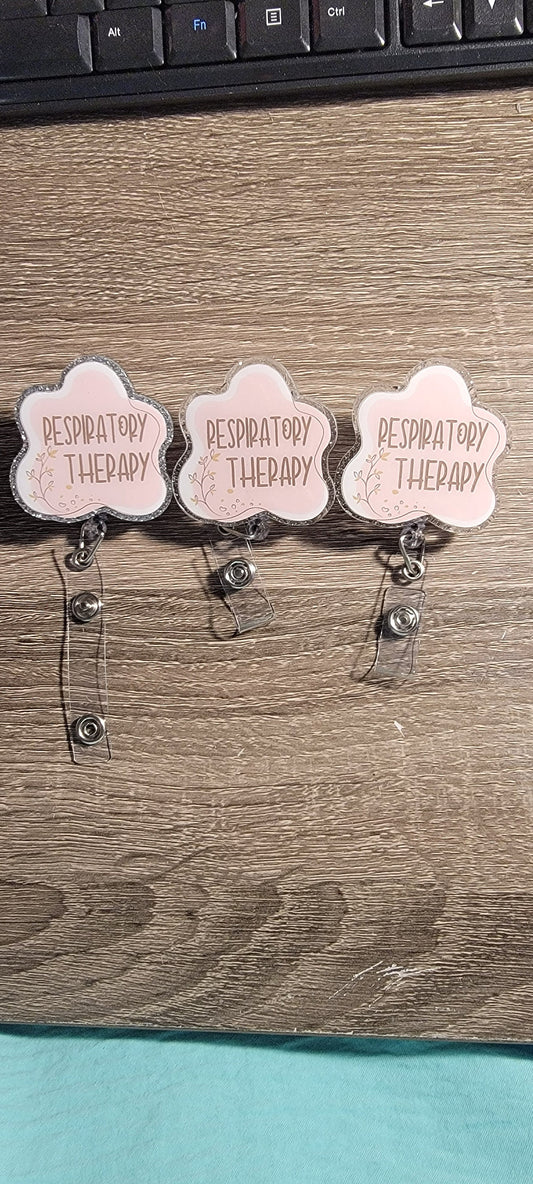 RT Respitory Therapist Badge Reel