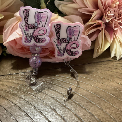 Love Dental Badge Reel