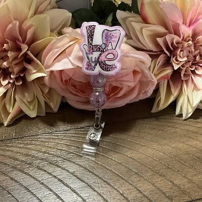 Love Dental Badge Reel
