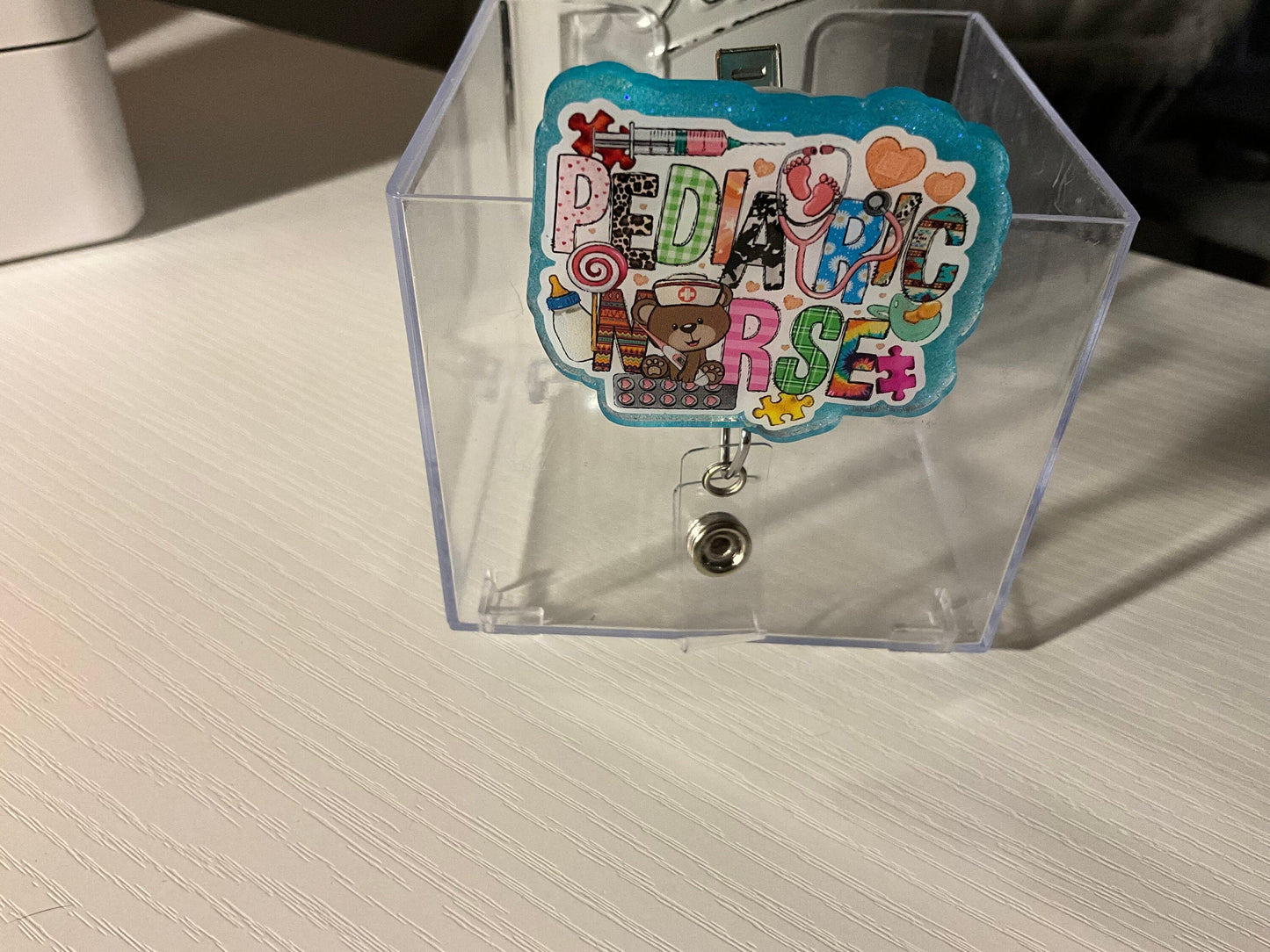Pediatric Nurse Badge Reel