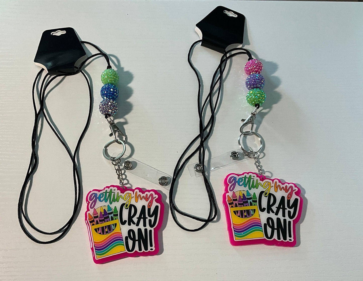 Getting My Cray On Lanyard