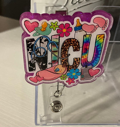 NICU Colorful Badge Reel