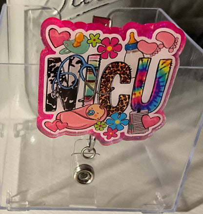NICU Colorful Badge Reel