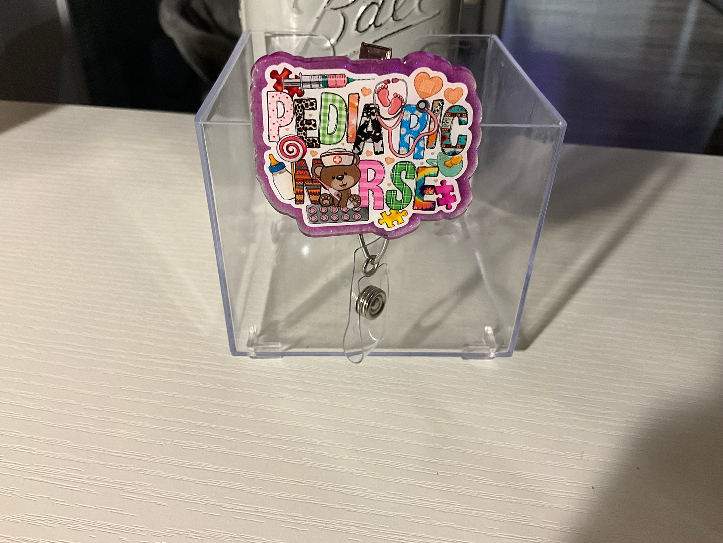 Pediatric Nurse Badge Reel