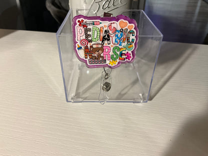 Pediatric Nurse Badge Reel
