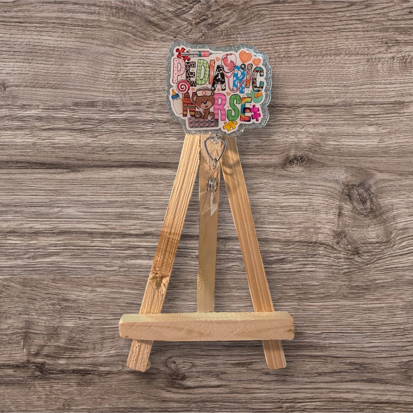 Pediatric Nurse Badge Reel