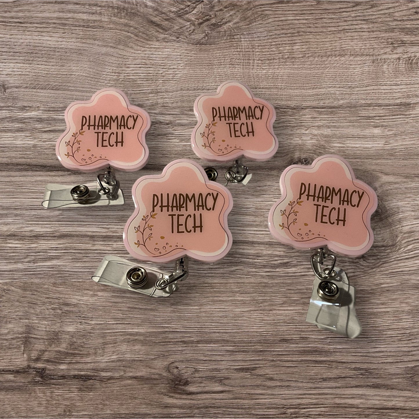 Pharmacy Tech Badge Reel