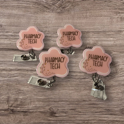 Pharmacy Tech Badge Reel